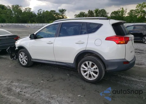 2014 Toyota Rav4 Limited from USA, damaged, VIN 2T3YFREV6EW124562